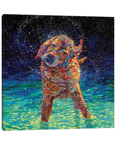 Icanvas Moonlight Swim By Iris Scott Wall Art In Multi