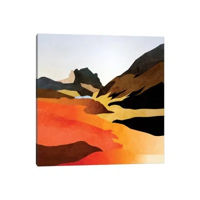 Icanvas Mountains Landscape Abstract By Ana Rut Bré - Graphic Art Print In No Matte,wrapped Canvas