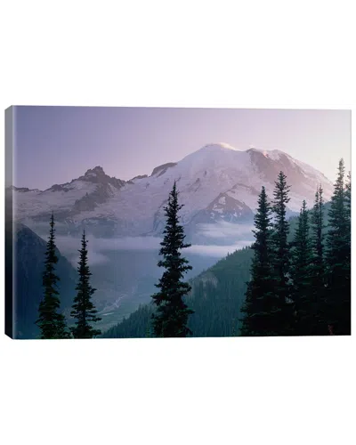 Icanvas Mt Rainier As Seen At Sunrise, Mt Rainier National Park, Washington I By Tim Fitzharris Wall