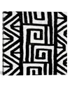 Icanvas Mudcloth Black Geometric Design Viii By Ellie Roberts