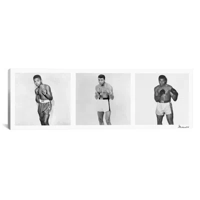 Icanvas Muhammad Ali 'publicity Shots Of Ali' Photographic Print On Canvas In Wrapped Canvas
