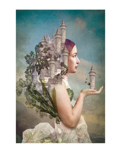 Icanvas My Home Is My Castle By Catrin Welz-stein Wall Art In Multi