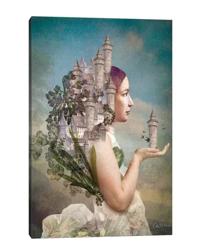 Icanvas My Home Is My Castle By Catrin Welz-stein Wall Art In Multi