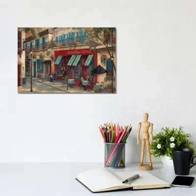Icanvas My Kinda Town By Ruane Manning - Painting Print In Wrapped Canvas,no Matte