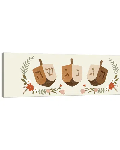 Icanvas Natural Hanukkah Collection Iv In White