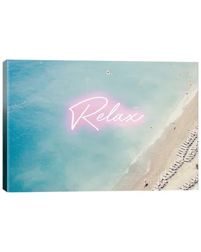 Icanvas Neon Relax By Ruby And B Wall Art