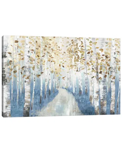 Icanvas New Path I By Allison Pearce Wall Art In Blue