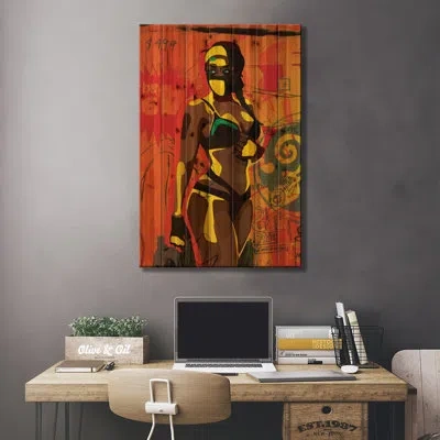 Icanvas Ninja In Brown