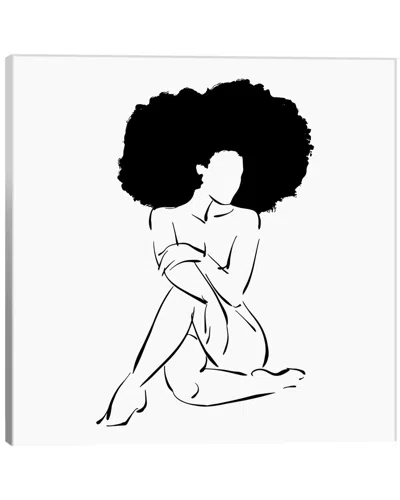 Icanvas Nude In Black No. 3 Wall Art By Domonique Brown