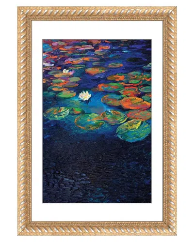 Icanvas Nymphaea Lotus By Iris Scott Wall Art In Multi