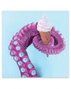 Icanvas Octopus Ice Cream Print On Acrylic Glass By Paul Fuentes
