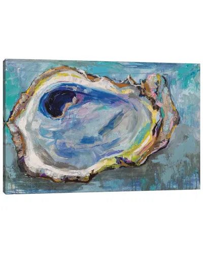 Icanvas Oyster Two By Jeanette Vertentes Wall Art In Blue