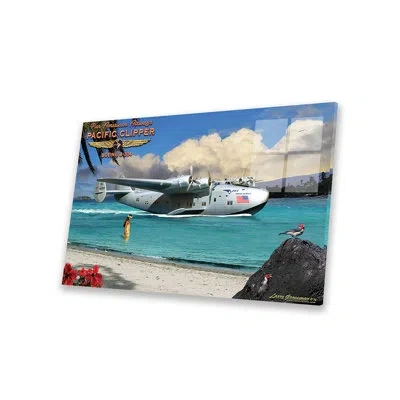 Icanvas Pan Am Clipper Print On Acrylic Glass
