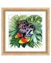 Icanvas Paradise Bird By Elizaveta Molchanova Wall Art