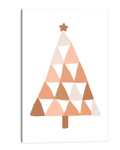 Icanvas Pastel Christmas Tree Wall Art