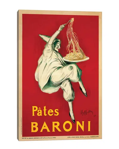 Icanvas Pates Baroni In Red