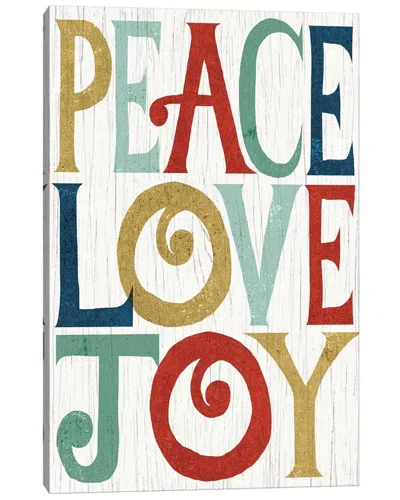 Icanvas Peace In White