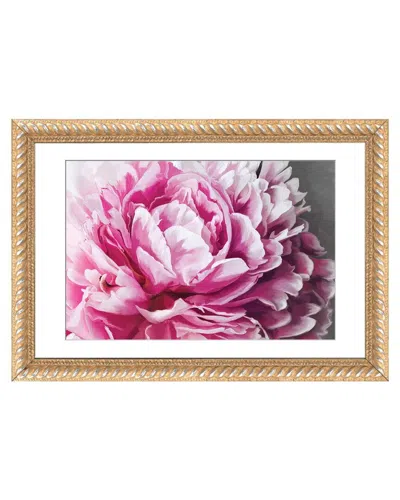 Icanvas Peony Blush By 5by5collective Wall Art In Pink