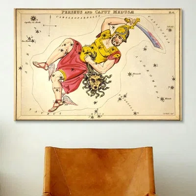 Icanvas 'perseus And Caput Medusae' By Sidney Hall Graphic Art On Canvas In Wrapped Canvas,no Mat