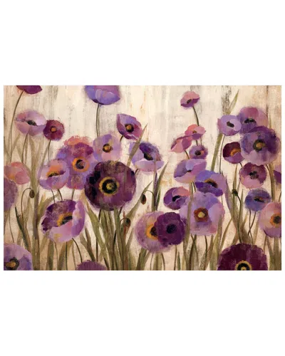 Icanvas Pink And Purple Flowers By Silvia Vassileva Wall Art In Multi