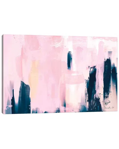 Icanvas Pink Navy By Dan Hobday Wall Art