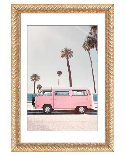 Icanvas Pink Van By Sisi & Seb Wall Art