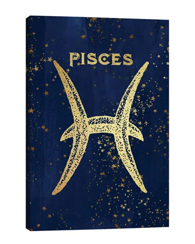 Icanvas Pisces Zodiac Sign By Nature Magick Wall Art