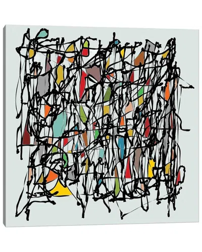 Icanvas Pollock Wink Ii By Angel Estevez Wall Art In Multi