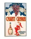 Icanvas Poster Advertising Chianti Campani In Multi