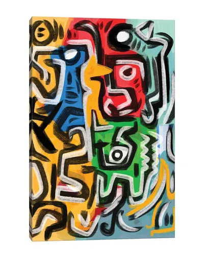Icanvas Primal Energy Of Life Canvas Wall Art