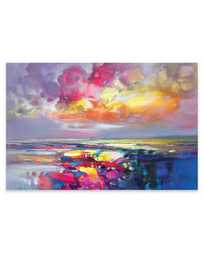 Icanvas Primary Shore Print On Acrylic Glass By Scott Naismith In Multi