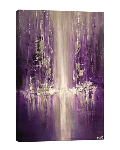 Icanvas Purple Rain Wall Art By Osnat Tzadok