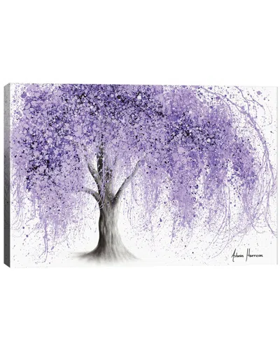 Icanvas Purple Wishing Willow Wall Art By Ashvin Harrison