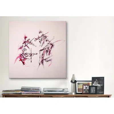 Icanvas 'quartet' Print On Canvas In No Mat,wrapped Canvas