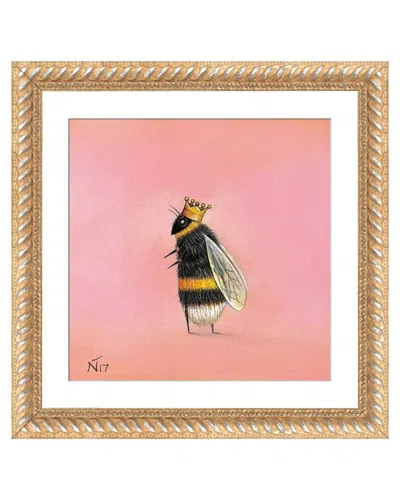Icanvas Queen Bee By Neil Thompson Wall Art In Yellow