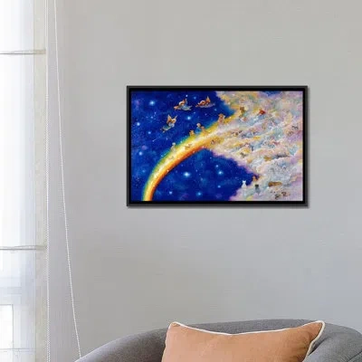 Icanvas 'rainbow Bridge' Print On Canvas In No Mat,wrapped Canvas