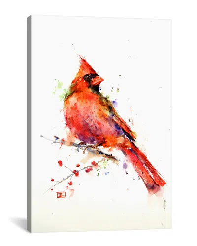 Icanvas Red Bird By Dean Crouser