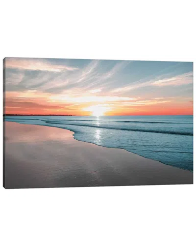 Icanvas Aqua Blue Morning By Mike Calascibetta Wall Art