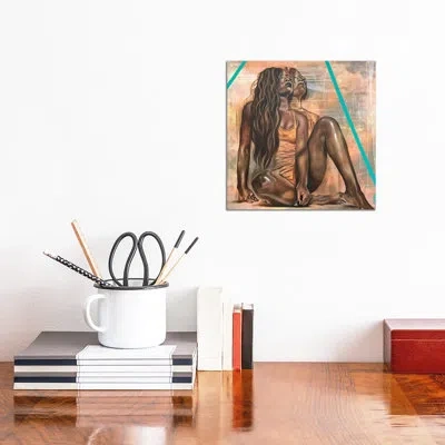 Icanvas Revolution Or Revelation By Stina Aleah - Painting Print In No Matte,wrapped Canvas