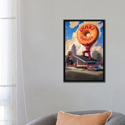 Icanvas Robo Atlas By Eric Joyner Graphic Art On Canvas In No Mat,wrapped Canvas
