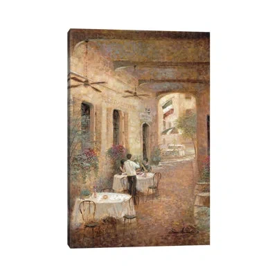 Icanvas Romantic Hideaway By Ruane Manning - Painting Print In No Matte,wrapped Canvas
