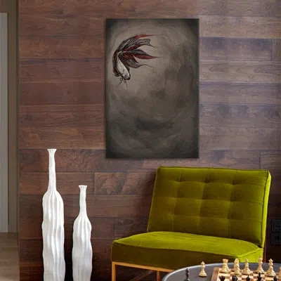 Icanvas 'samsara' By Marc Allante Painting Print On Wrapped Canvas In No Mat,wrapped Canvas