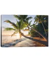 Icanvas Secret Beach, Caribbean By Stefan Hefele Wall Art