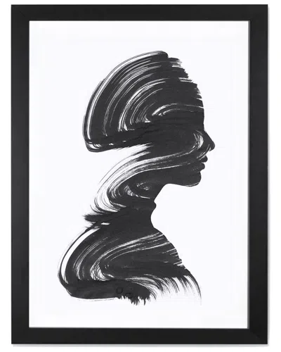 Icanvas See By Andreas Lie Black Framed Fine Art Paper Print