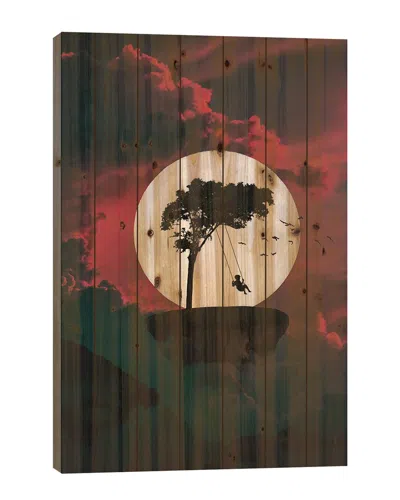 Icanvas Serenity Wood Print By Oguzhan Tashan Wall Art