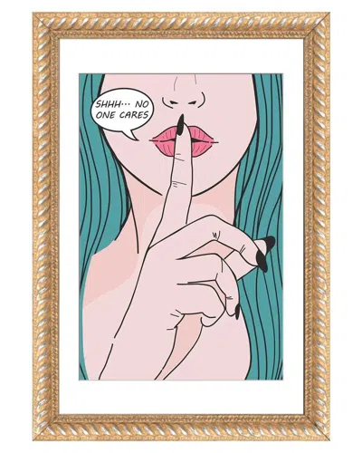 Icanvas She Says By Emanuela Carratoni Wall Art In Multi