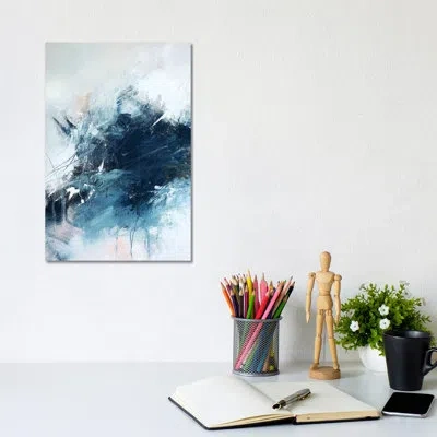 Icanvas Shrey Iii By Sana Jamlaney - Painting Print In No Matte,wrapped Canvas