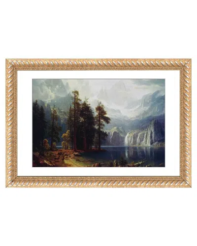 Icanvas Sierra Nevada In California By Albert Bierstadt Wall Art In Brown