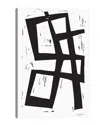 Icanvas Simple Intersecting Lines By Statement Goods Wall Art