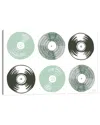Icanvas Six Vinyl Records By Statement Goods Wall Art